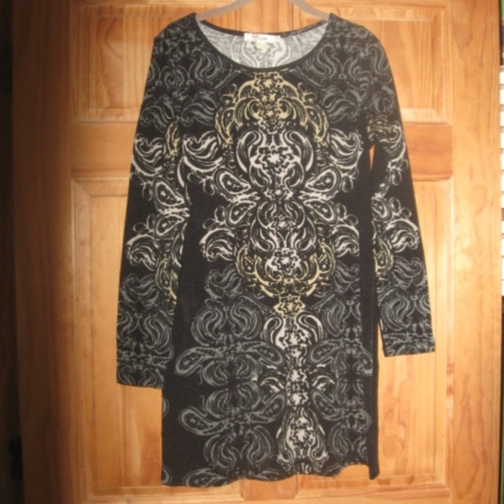 Aryeh Patterned Sweater Dress